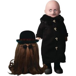 Mezco Toys Living Dead Dolls Addams Family Uncle Fester & IT Doll Set