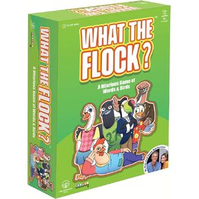 What The Flock | A Hilarious Game of Words & Birds - Perfect for Word Enthusiasts and Bird Lovers Alike - Hours of Laughter and Language Play Await