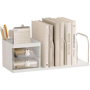 OneFoll Desk Organizer ، حامل تخزين سطح المكتب ، مع 2 درجتين 3 مقصورات و 4 أنابيب الصلب منظم سطح المكتب ، منظم ملحقات المكتب متعدد الوظائف للمكتب للفنون المنزلية اللوازم
