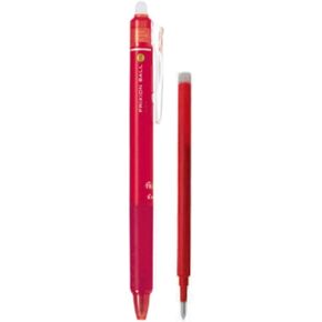 Pilot FriXion Gel Ink Retractable Ballpoint Pen & Refills Set, 0.5mm (Red)