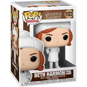 تلفزيون Funko Pop: Queens Gambit - Beth Harmon - (Finale) متعدد الألوان ، 3.75 بوصة - Gambit Queen's - FINYL Figure - فكرة الهدية - البضائع الرسمية - ألعاب للأطفال والكبار - عشاق الدراما