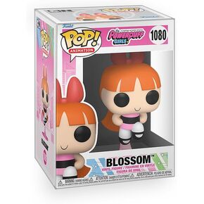 Pop Animation: The Power Puff Girls - Blossom Vinyl Figure Included with Box Protector Compatible for Funko