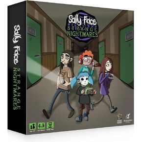 Sally Face: غوابيس غريبة - لعبة تعاونية ، استنادًا إلى لعبة الفيديو ، المرخصة رسميًا ، تتراوح أعمارهم بين 13+ ، 1-5 لاعبين ، 45 دقيقة