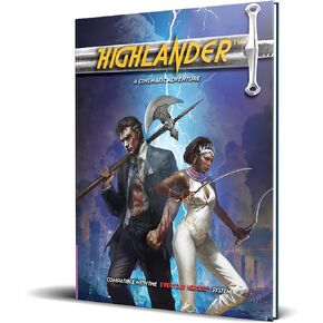 المغامرة السينمائية: Highlander - كتاب RPG التوسع ، لاستخدامه مع كتاب قواعد الأبطال اليومي ، D20 5E متوافق ، أرجواني
