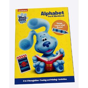 Blues Clues Nickelodeon and You Alphabet Early Learning Workbook Pre-K Preschool