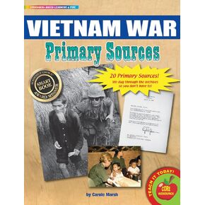 Gallopade Publishing Group Documents Vietnam War Primary Sources Pack (9780635126092)