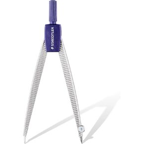 Staedtler 550 60 Compass School Compass مع محول عالمي وصندوق رئيسي وجزء من الرصاص (300 ملم)