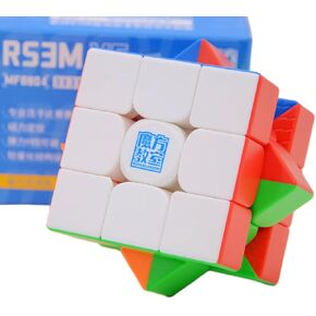 Bukefuno MoYu RS3M V5 3x3 Magnetic Dual Adjustment Cube 2023 Speed Magic Cube Moyu RS3M V 5 3x3x3 Stickerless MFJS Puzzle Speed RS3 M V5