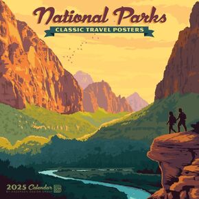 Willow Creek Press ، National Parks ADG 2025 Mini Wall Calendar