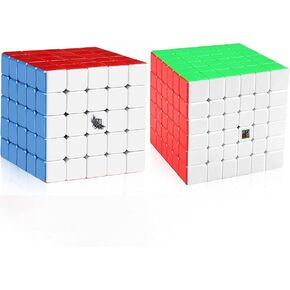 D-Fantix Cyclone Boys 5x5 Speed ​​Speed ​​Cube و Moyu Cubing Classroom Meilong 6x6 Speed ​​Cube