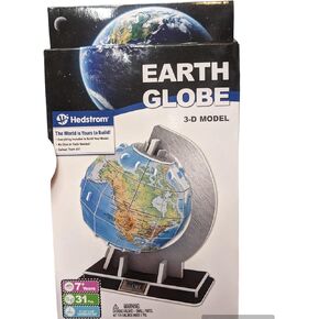 Hedstrom Earth Globe 3-D Model