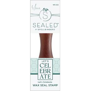 spellbinders دعونا نحتفل بختم الشمع ، المعدن