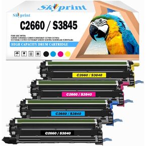 C2660 S3840 خرطوشة الأسطوانة متوافقة مع Dell TWR5P 593-BBEJ استبدال Dell C2660 C2660DN C2665 C2665DNF C3760 C3760N C3760DN C3765 C3765DNF S3840