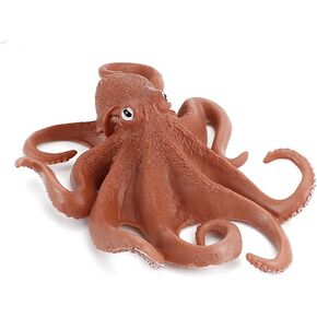 Simulated Octopus Model Figure Toy, Realistic Sea Life Animal Figurines Collection Playset Science Educational Props Toys(Octopus)