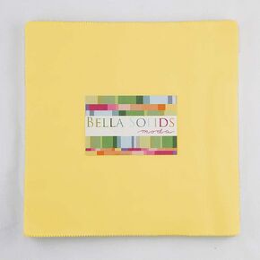Bella Solids 30's Yellow Layer Layer Cake 20 10 بوصة مربعات Moda Fabrics 9900JLC 23