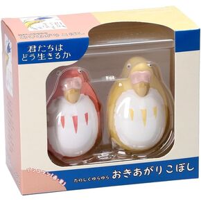 Ensky - The Boy and the Heron - Yr -16 Tilting Figure Collection the Parakeet Red and Yell