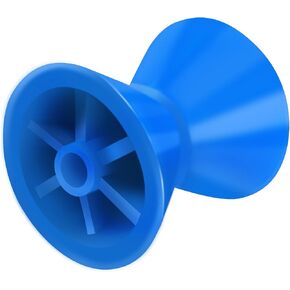 3" Boat Trailer Roller Installation Aperture 1/2" Bow Stop for Boat Trailers Blue Bow Roller.