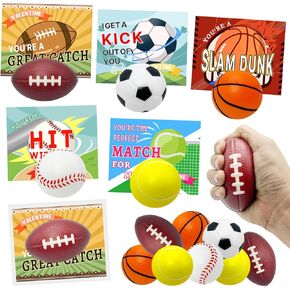 30 PCS Valentines Day Hights Classroom for Kids with Mini Sports Lound Calls و Valentines Beating Cards for Kids School Gift ، و Game Game ، Valentines Party Favor Supplies