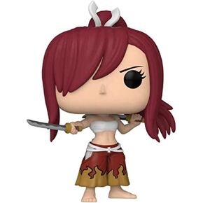 الرسوم المتحركة Funko Pop: Tairy Tail - Erza Scarlet ، متعدد الألوان