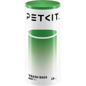 PETKIT Replacement Trash Bag Waste Bag for PuraMax 2/PUROBOT Max Pro Automatic Cat Litter Box-5 Rolls (5 Roll(90 count))
