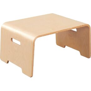 ECR4Kids Bentwood Lap Desk with Handles, Activity Table, Natural