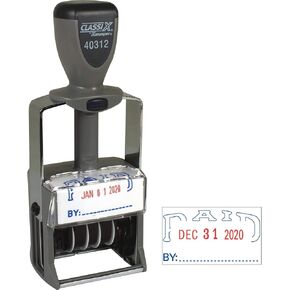 XSTAMPER DUTY-DUTY المدفوعة ذاتية المدفوعة الذاتية (XST40312) ، الأحمر/الأزرق
