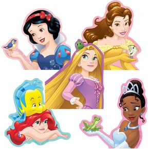 SmileMakers Disney Princess Shaped Stickers - Prizes and Giveaways - 100 per Pack