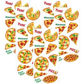 Playhouse Pizza Party Pizza Screated Scratch & Sniff Sticker Sheets - 1 Pack