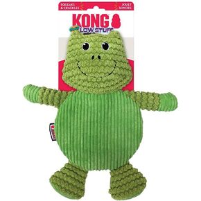 Kong Company 38749502: Low Stuff Crackle Tummiez Dog Toy Frog LG