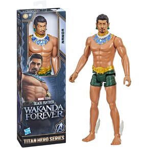 Beyblade Marvel Studios’s Black Panther: Wakanda Forever Titan Hero Series Namor Toy ، شخصية عمل بحجم 12 بوصة ، Marvel Toys Kids Ages 4 and Up