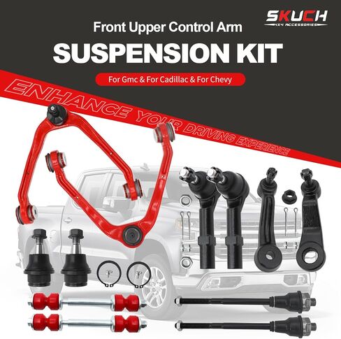 Front Upper Suspension Control Arm and PU Bushings for 1999-2006 Chevy Silverado GMC Sierra 1500, 2000-2006 Suburban 1500 Tahoe Yukon/Yukon XL 1500, 2002-2006 Avalanche 1500 Cadillac Escalade/Ext in Kuwait