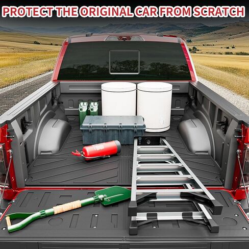 حصيرة سرير Xipoo متوافقة مع 2015-2024 Ford F-150 شاحنة سرير حصيرة 5.5 قدم بطانة سرير TPE استبدال بطانة البضائع لملحقات 2015-2024 Ford F-150 in Kuwait