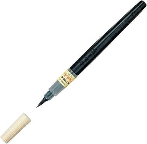 Pentel XFL3L Brush Pen Pentel Brush, Black in Saudi Arabia
