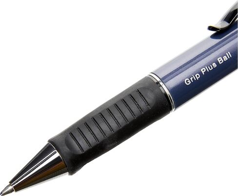 Faber-Castell Grip Plus Ballpoint Pen Metallic Black in Saudi Arabia
