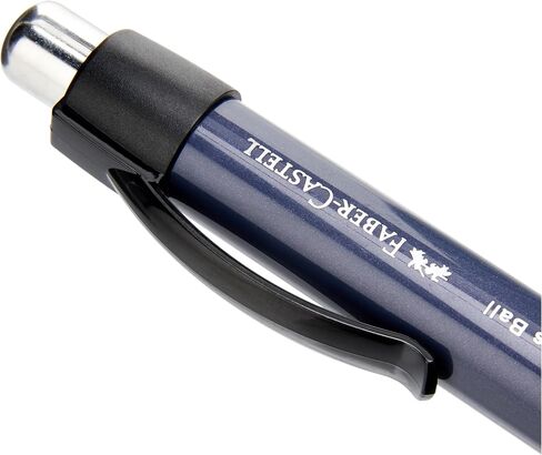 Faber-Castell Grip Plus Ballpoint Pen Metallic Black in Saudi Arabia