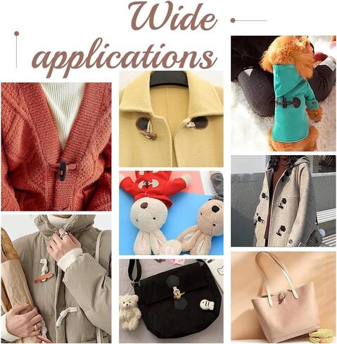 UniCraftale حوالي 50pcs 30 مم 2 حفرة الأزرار الخشبية الجمل معطف خشبي معطف الأزرار تبديل الأزرار خمر معطف زر لخياطة ملحقات الملابس الحرف اليدوية الزخرفة DIY المشاريع in Saudi Arabia