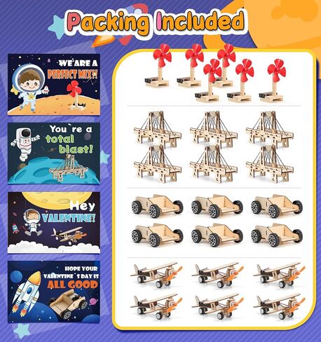 هدايا يوم عيد الحب للرضيع للأطفال ، بطاقات عيد الحب للأطفال - 24 تجارب علمية حزمة مجموعات STEM ، وفضل حفلات عيد الحب ، وهدايا تبادل عيد الحب للبنات فتيان تبادل الجوائز in Kuwait