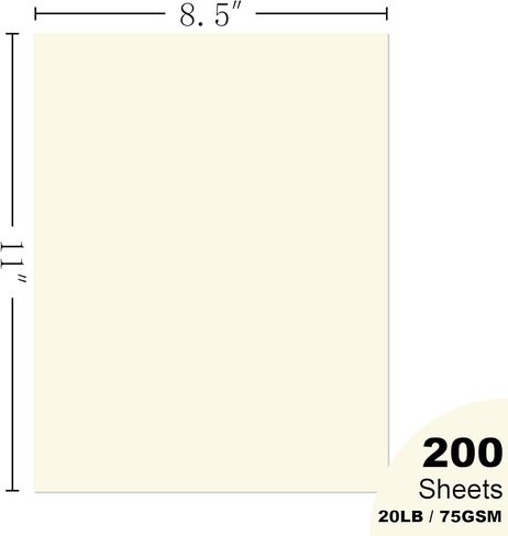 ورقة نسخ زرقاء ، ورق طابعة ملونة ، 8.5 × 11 "، 20 رطل / 75 GSM Paper ، 200 ورقة ، ورق الباستيل متعدد الأغراض ، مصنوع في الولايات المتحدة الأمريكية in Kuwait