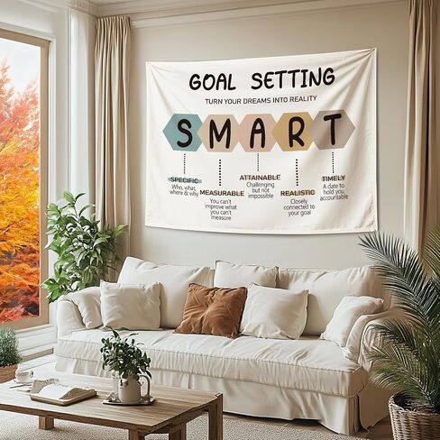 QROZIAR Retro Trendy Wall Decor Tapestry Wall Hanging, These Are The Good Old Days Vintage Tapestry Decor, Nostalgic Golden Days Wall Blanket Decor for Home Bedroom Living Room in Kuwait