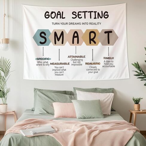 QROZIAR Retro Trendy Wall Decor Tapestry Wall Hanging, These Are The Good Old Days Vintage Tapestry Decor, Nostalgic Golden Days Wall Blanket Decor for Home Bedroom Living Room in Kuwait