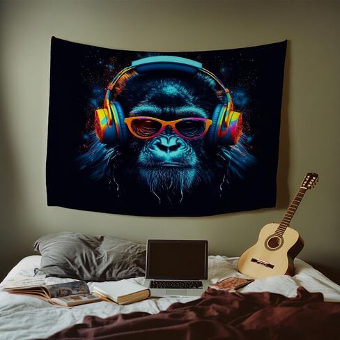 QROZIAR Retro Trendy Wall Decor Tapestry Wall Hanging, These Are The Good Old Days Vintage Tapestry Decor, Nostalgic Golden Days Wall Blanket Decor for Home Bedroom Living Room in Kuwait