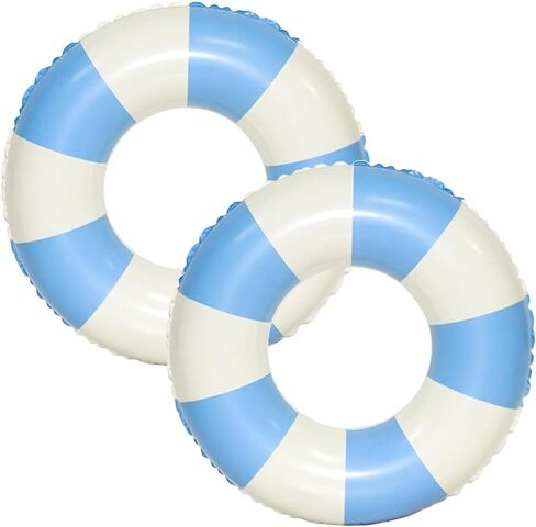 2 PCS Inflatable Pool Floats for Swimming Pool Party Lake Beach Adults - Floaties Pool Tubes Swim Rings Tubes Floaties for Beach Pool Party Decorations in Saudi Arabia