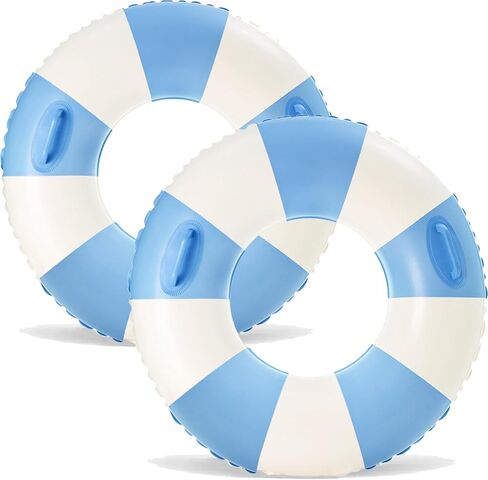 2 PCS Inflatable Pool Floats for Swimming Pool Party Lake Beach Adults - Floaties Pool Tubes Swim Rings Tubes Floaties for Beach Pool Party Decorations in Saudi Arabia