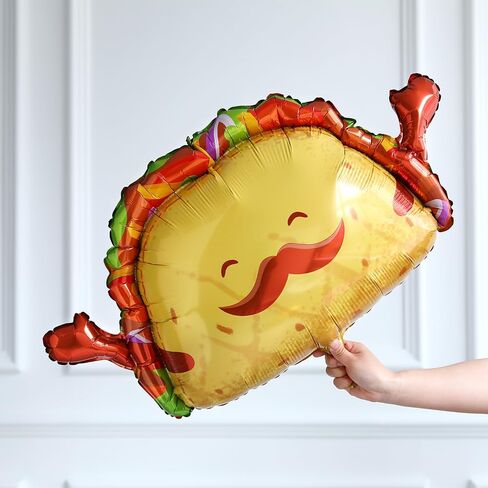 138Pcs Mexican Fiesta Balloon Arch Garland Kit Llama Sombrero Taco Cactus Foil Balloons for Mexican Themed Party Cinco De Mayo Taco Coco Birthday Carnival Baby Shower Decorations (Style 1) in Saudi Arabia