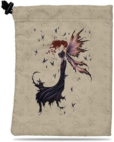 Ultra PRO - Amy Brown Mystique Treasure Nest, Perfect As a Dice Pouch, Dice Bag Perfect for On The Go, Store Up to 100 Gaming Dice and RPG Game Accessories in Saudi Arabia