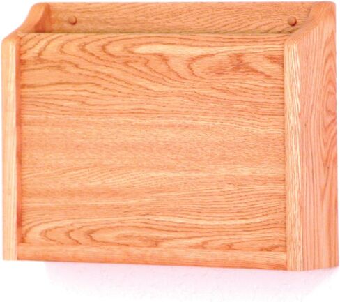 Wooden Mallet Privacy Chart Holder, HIPAA Compliant, Letter Size, Medium Oak in Kuwait