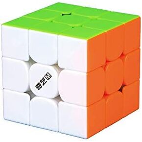 FUNDIMENSIONES QY TOYS MS 3X3 مكعب السرعة المغناطيسية غير الملصقة