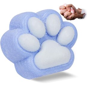 2 pcs taba squishy cat paw toy handmade ، kawaii fufu squishies ، quishy quishy fmily ، jelly Kitty paw super