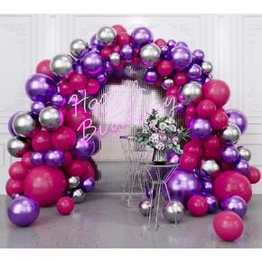 البالونات الأزرق الأبيض الأزرق القوس القوس جارلاند كيت -143PCS Balloon بالون الملونة لعيد ميلاد الطفل دش المشاركة الزفاف زخرفة حفل زفاف