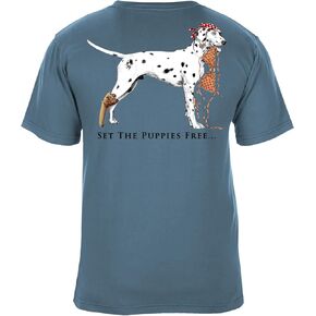 Sea Dog Vintage Graphic T -Shirt Donted Daled 100 ٪ Ringspun Cotton ، Fit Related ، مطبوع في الولايات المتحدة الأمريكية - خالية من الجراء